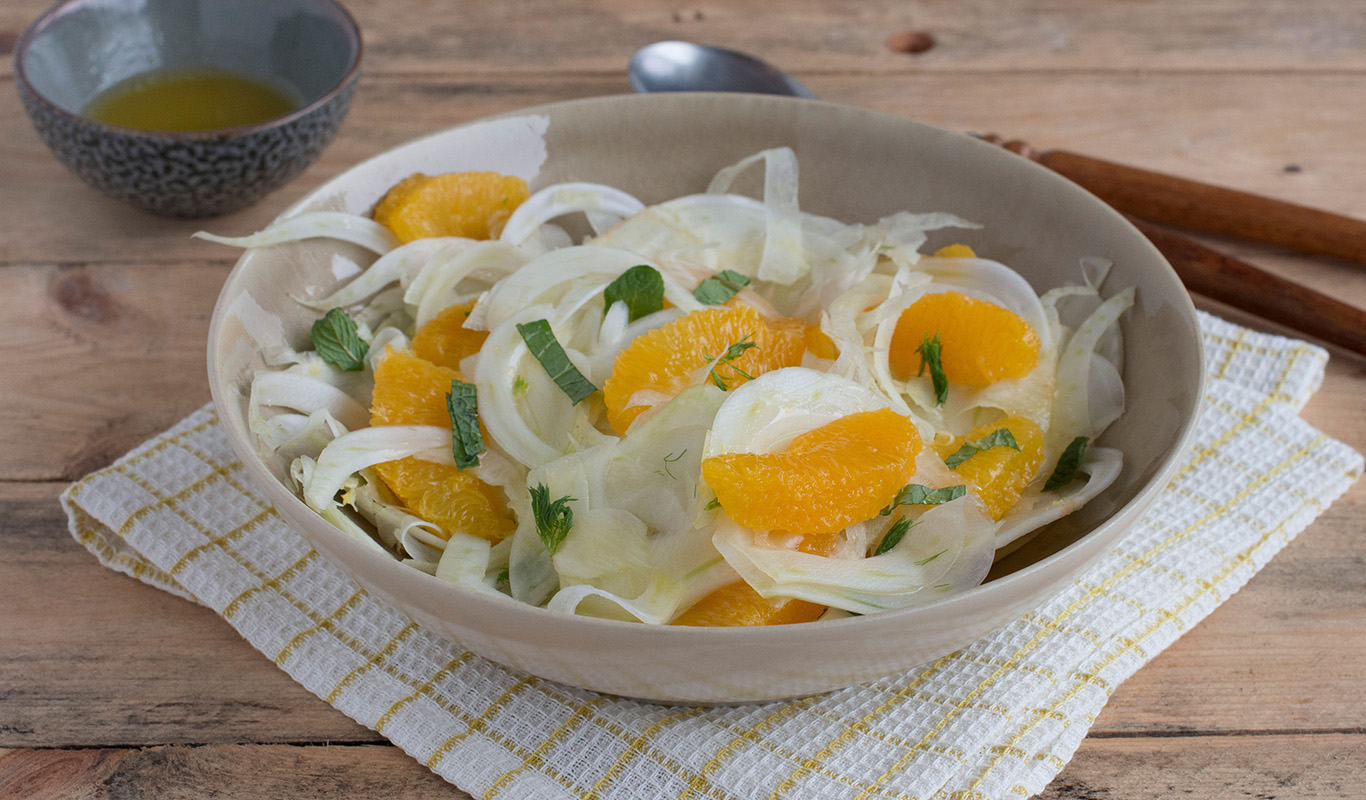 Veggipedia - Fennel with orange and mint