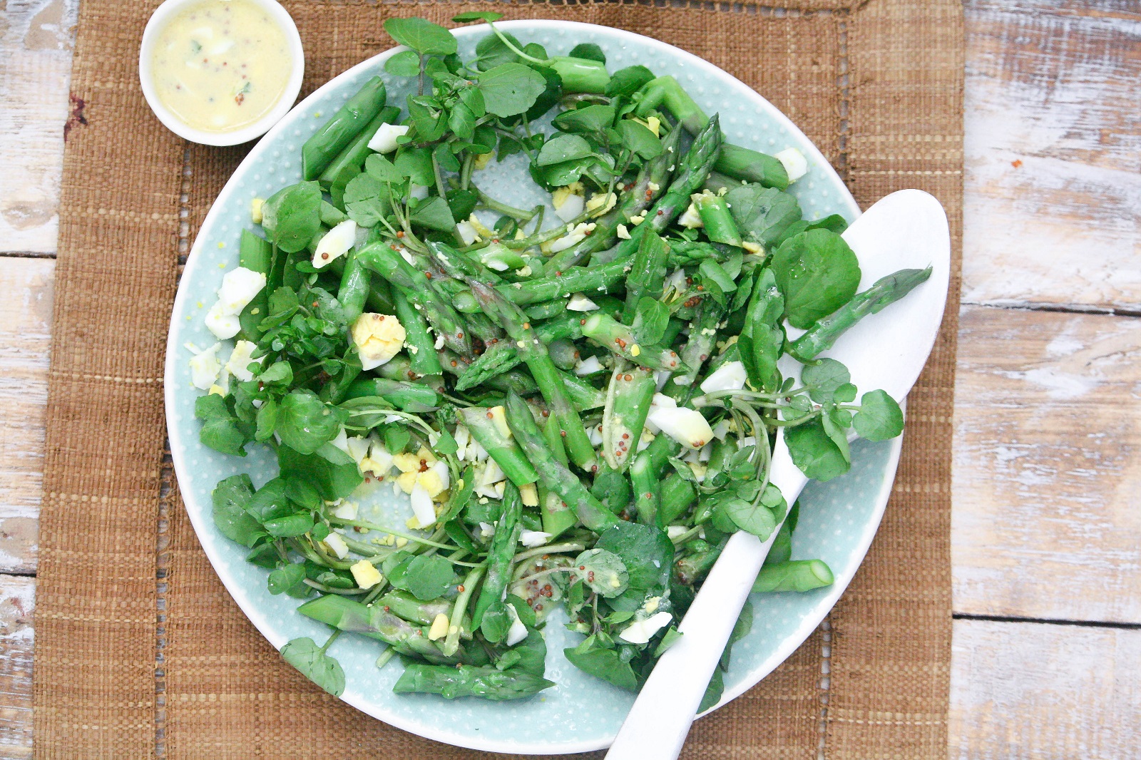 Veggipedia - Asparagus salad with watercress