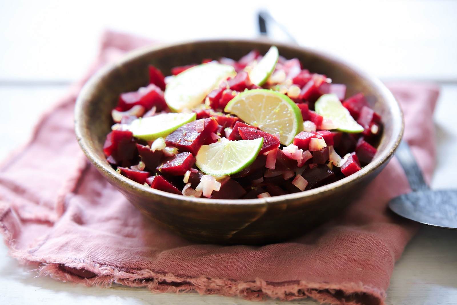 Beetroot-lime salad