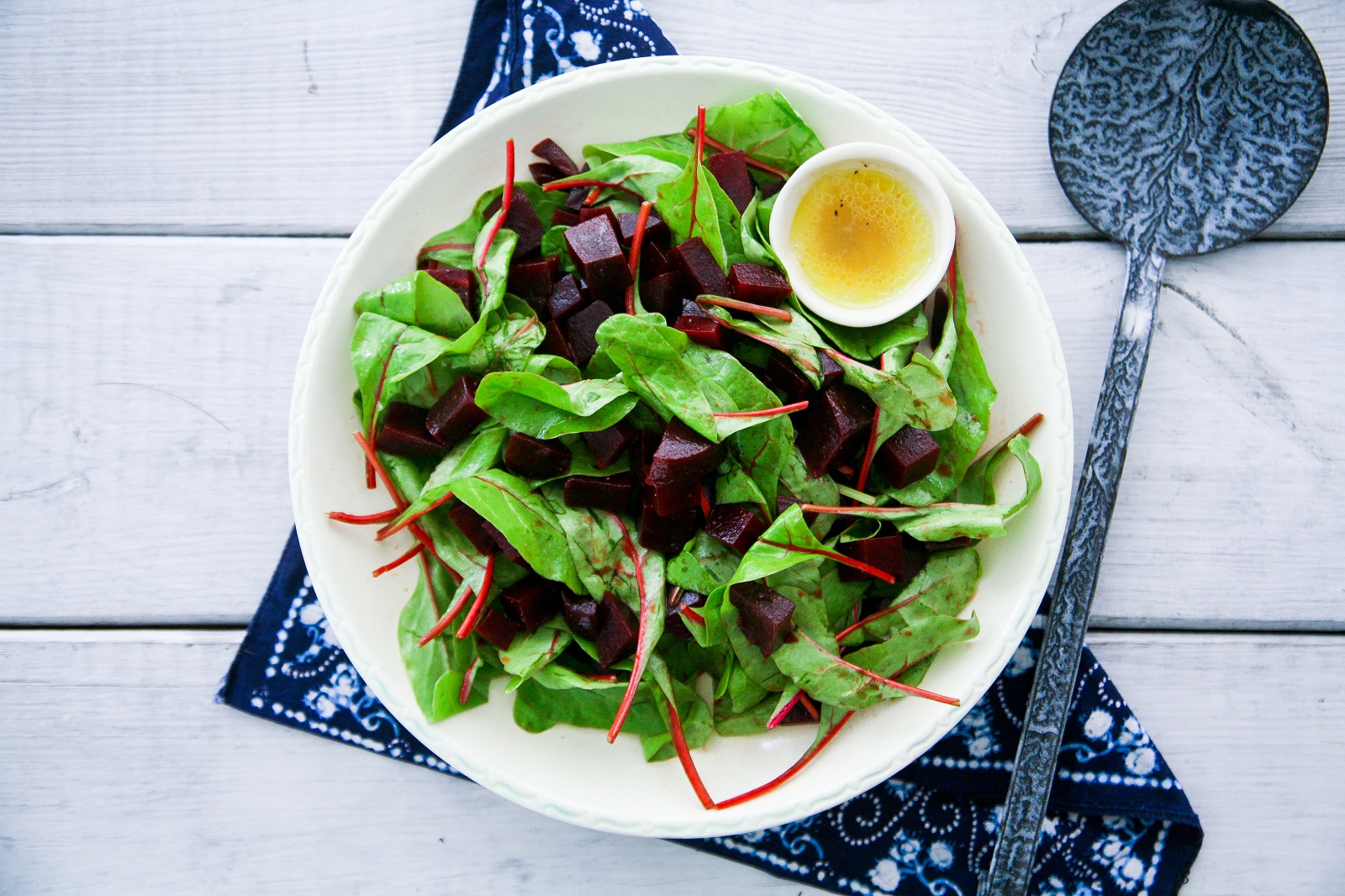 Rote-Bete-Salat mit Mandarinen-Dressing