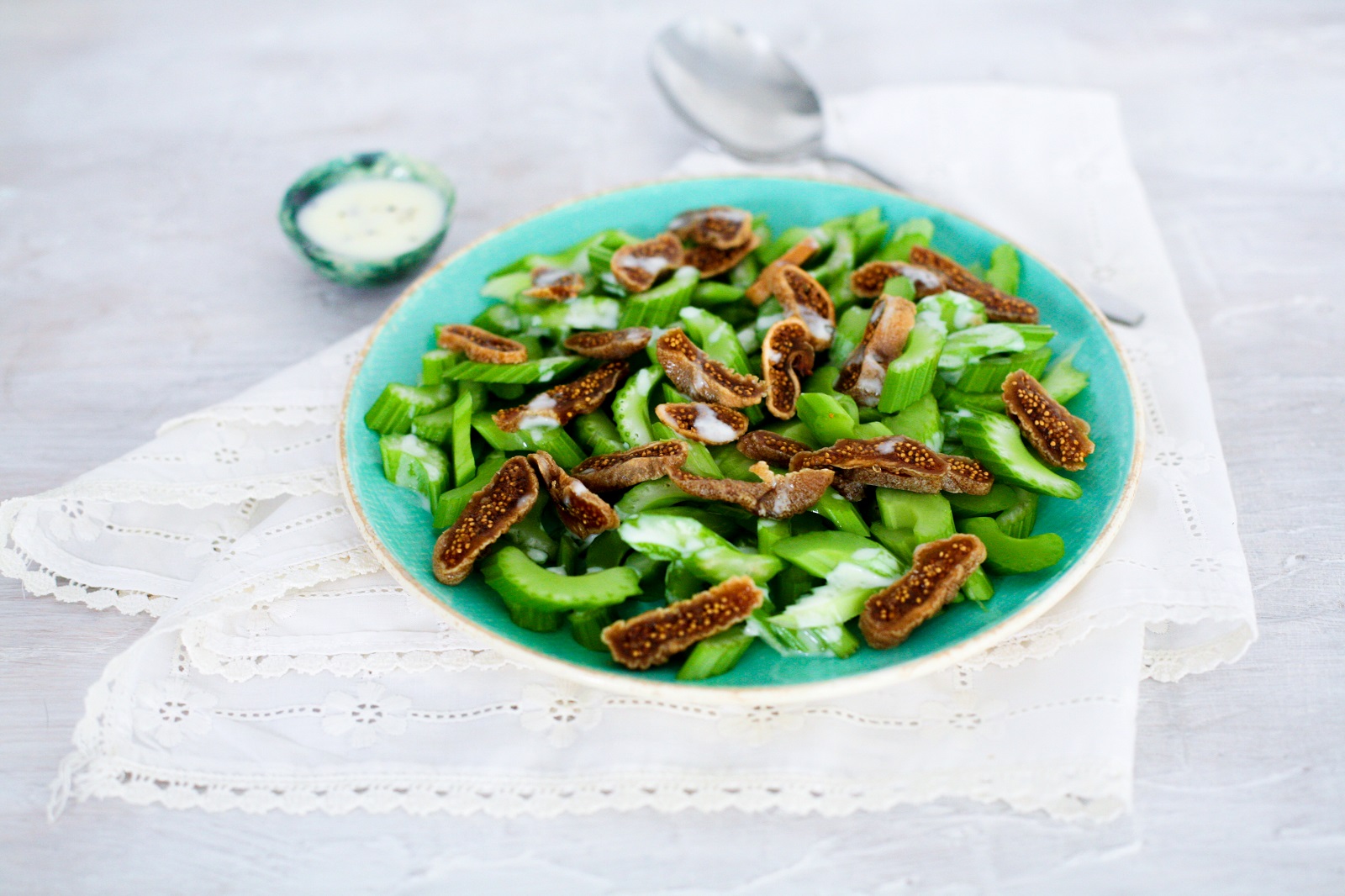 Veggipedia - Celery salad with figs