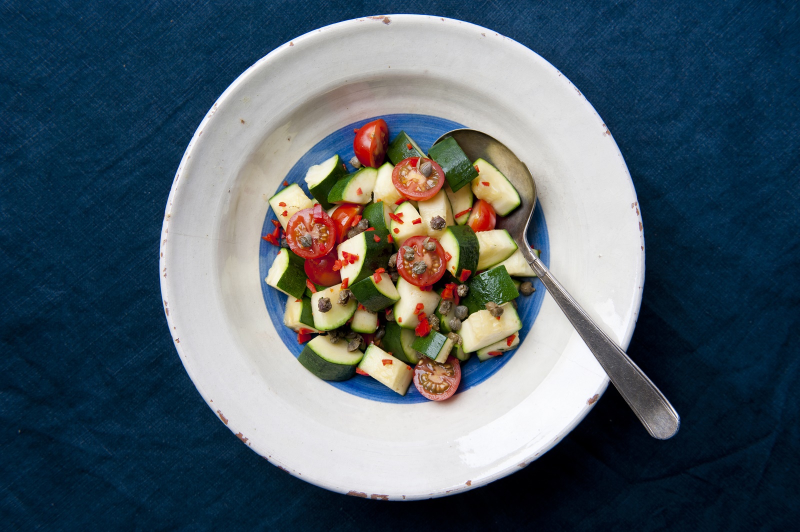 Veggipedia - Courgette met tomaatjes