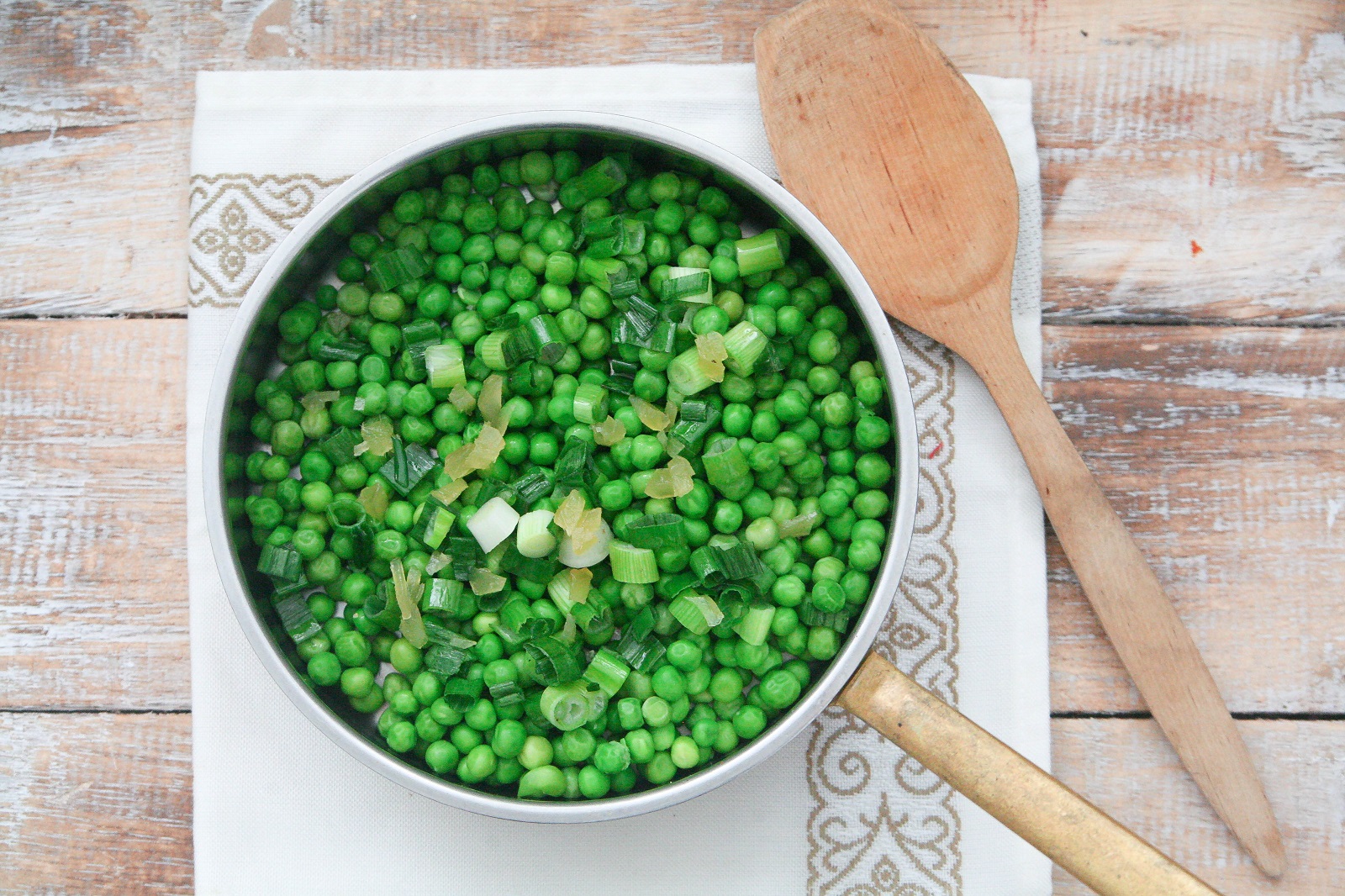 Veggipedia - Peas with ginger