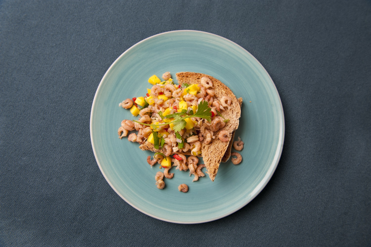 Veggipedia - Prawns with mango salsa