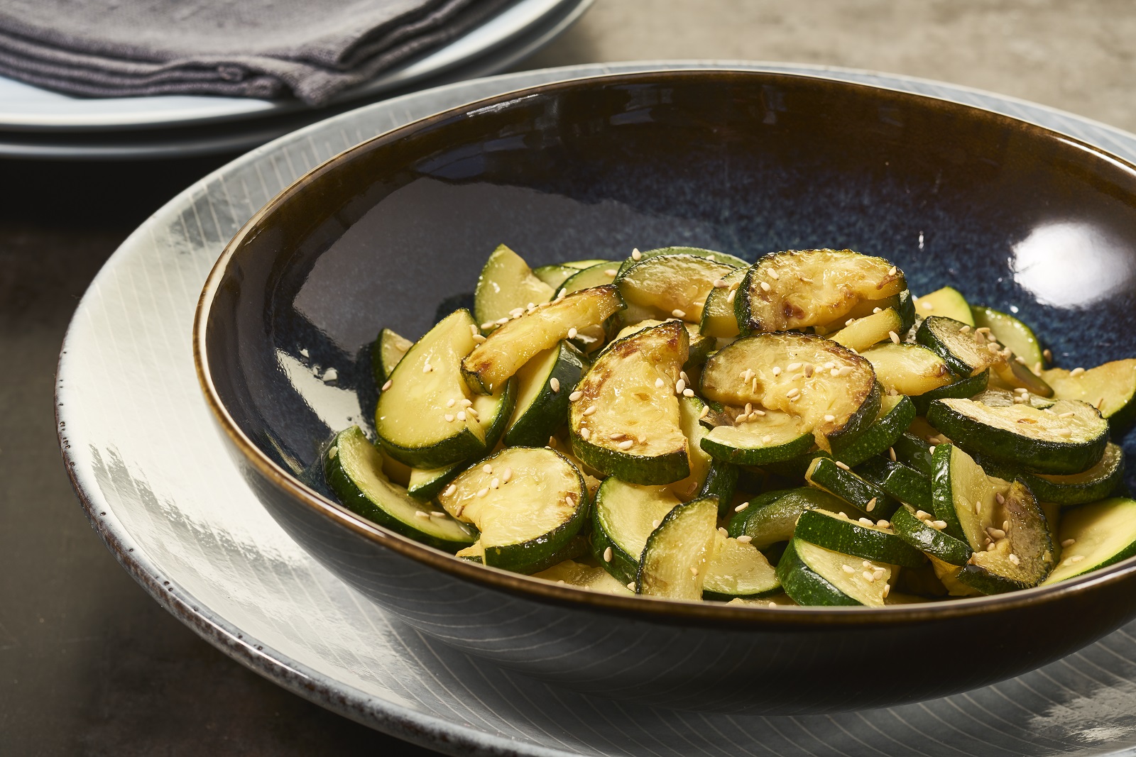 Veggipedia - Stir-fried courgette