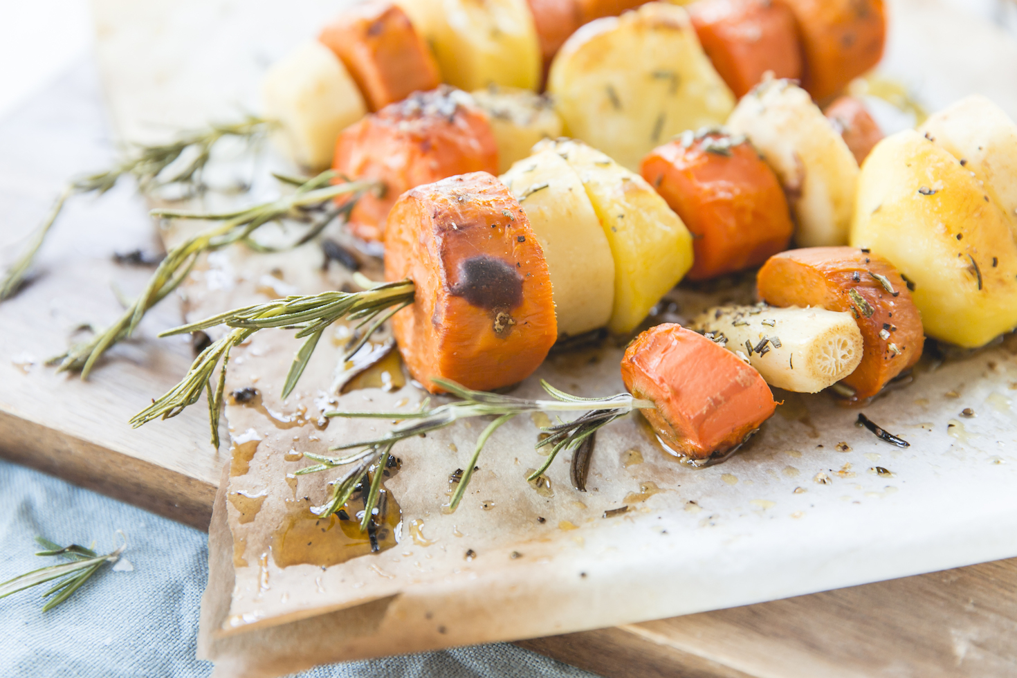 Veggipedia - Vegetable skewers