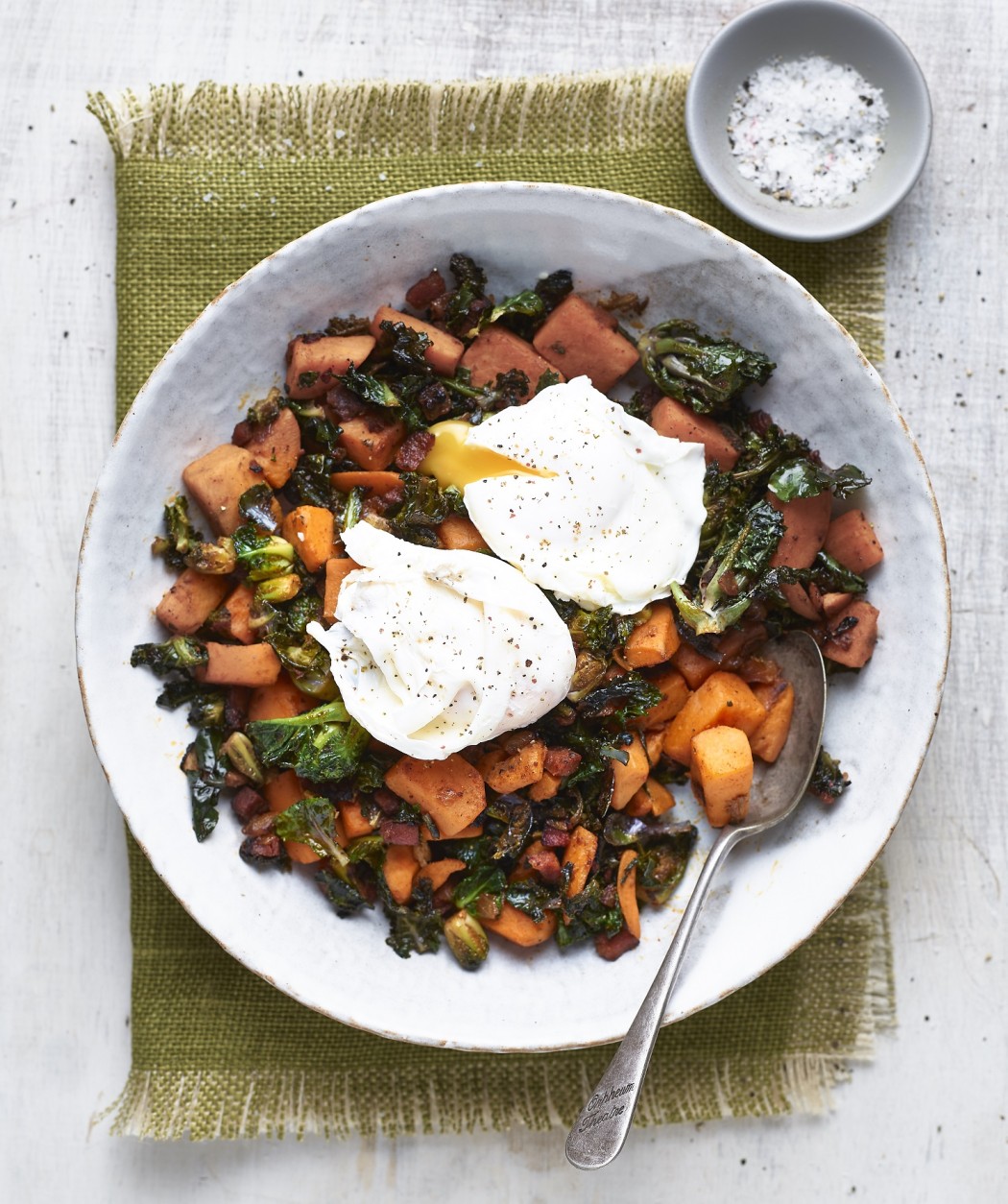 Veggipedia - Kalettes with chicken and sweet potato