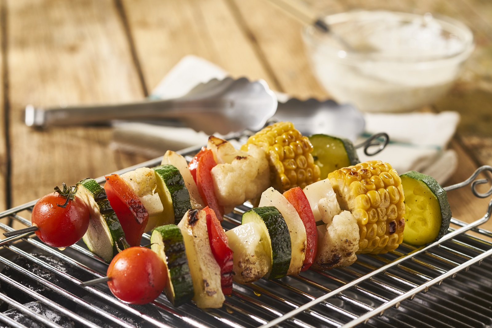 Veggipedia - Vegetable skewers for the bbq