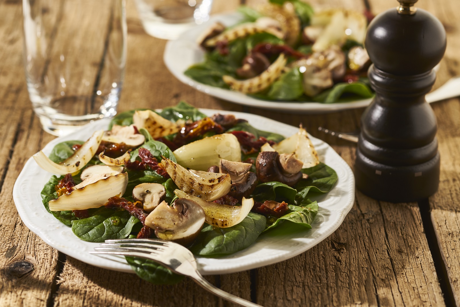 Veggipedia - Italian salad with grilled sweet onion