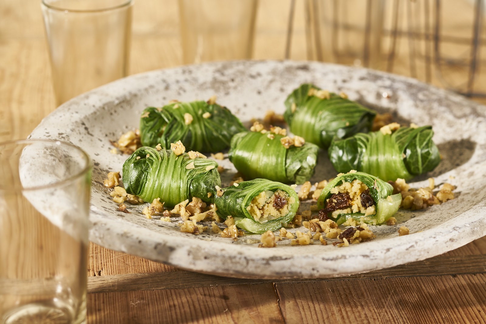 Veggipedia - Sakoi parcels with couscous