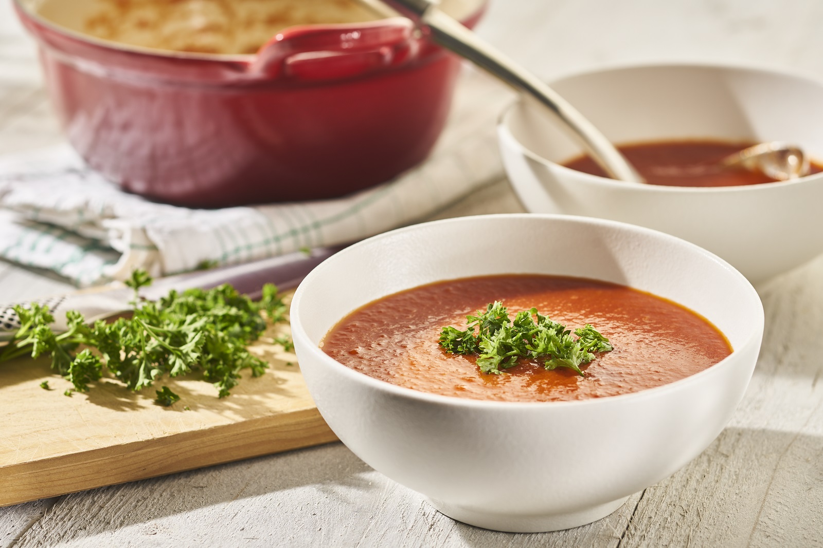 Hearty tomato soup