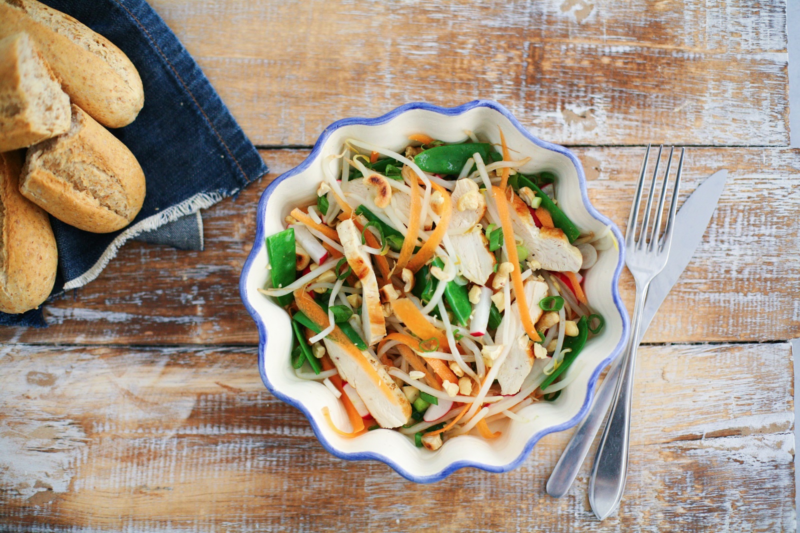 Veggipedia - Oriental raw vegetable salad