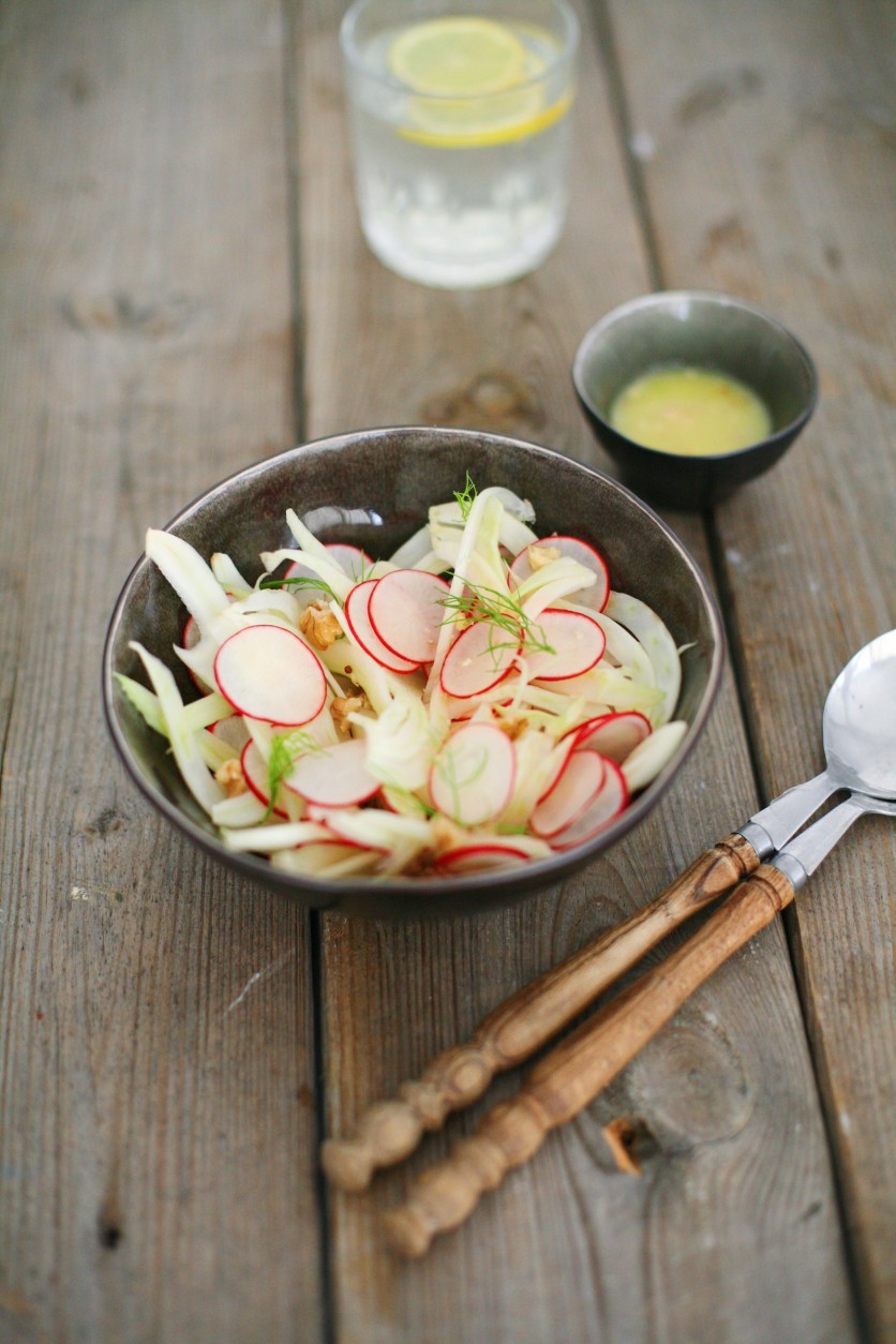 Veggipedia - Fennel-radish salad