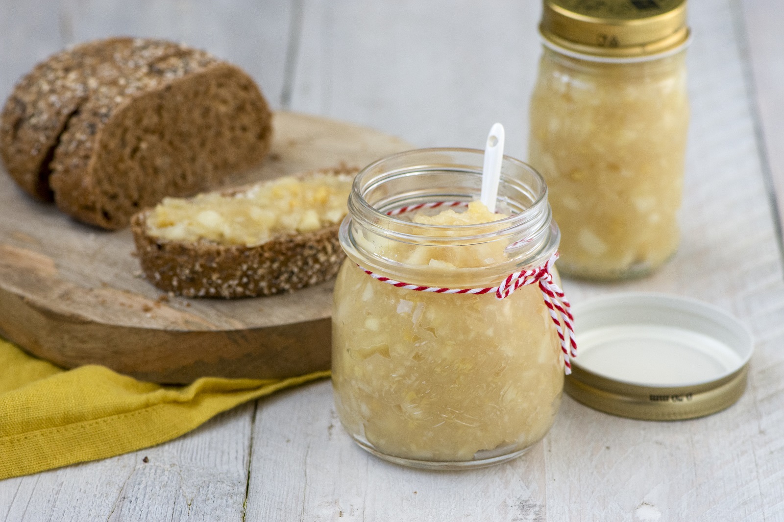 Veggipedia - Sugar-free apple-ginger jam