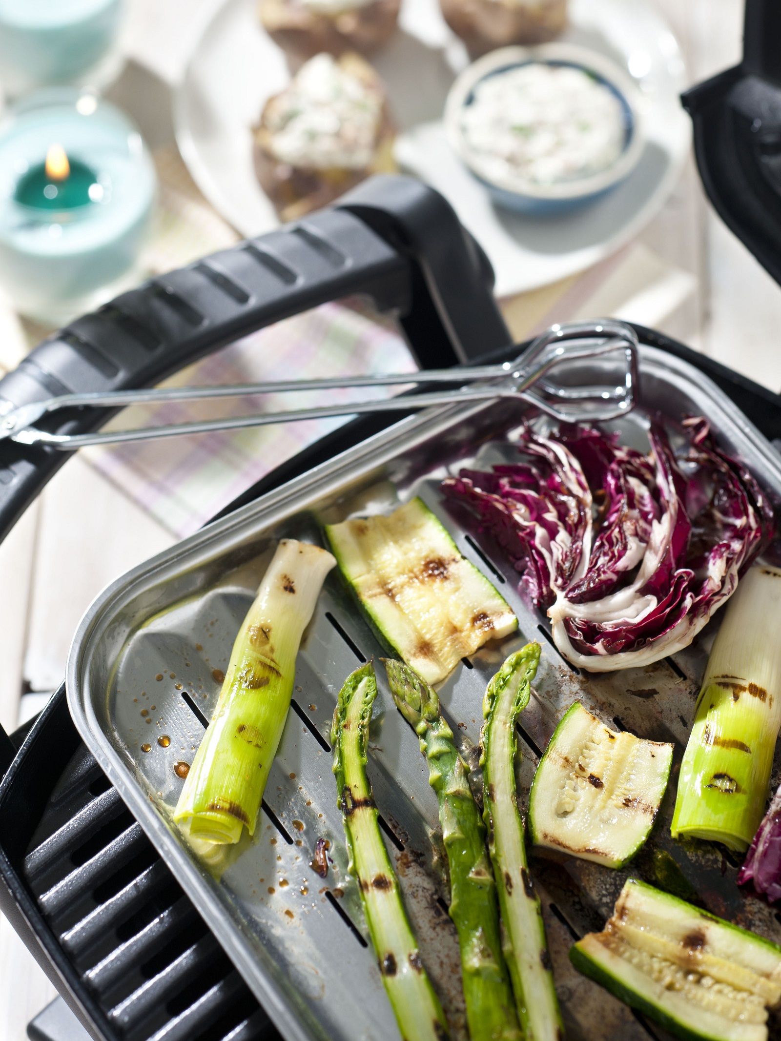 Gegrilltes Sommergemüse