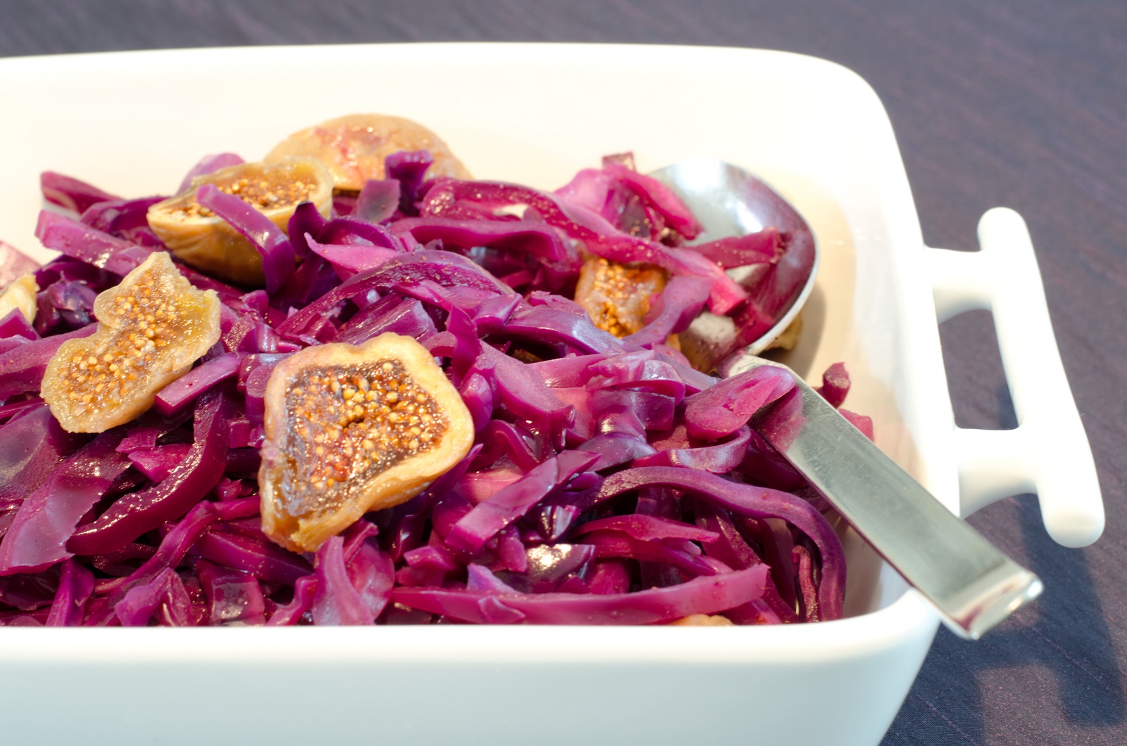 Rotkohl mit Feigen