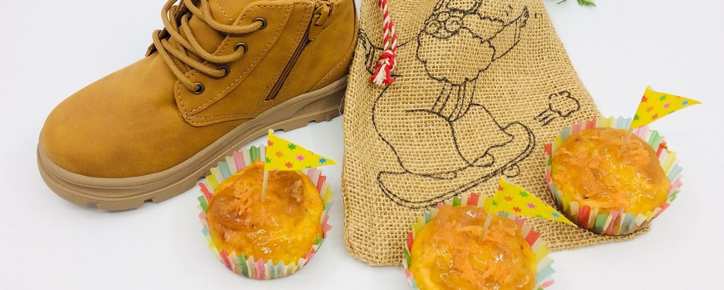 Sinterklaas treat: Carrot muffins with speculaaskruiden